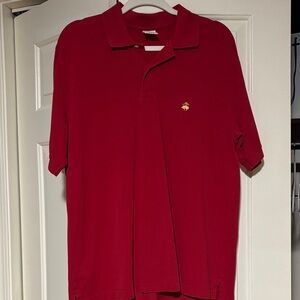 Brooks Brothers Red Polo Shirt Sz L